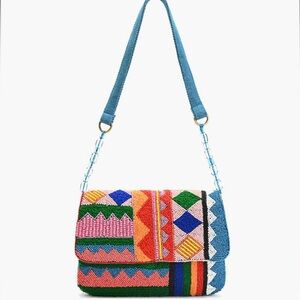 Multicolor Beaded Boho Bag
